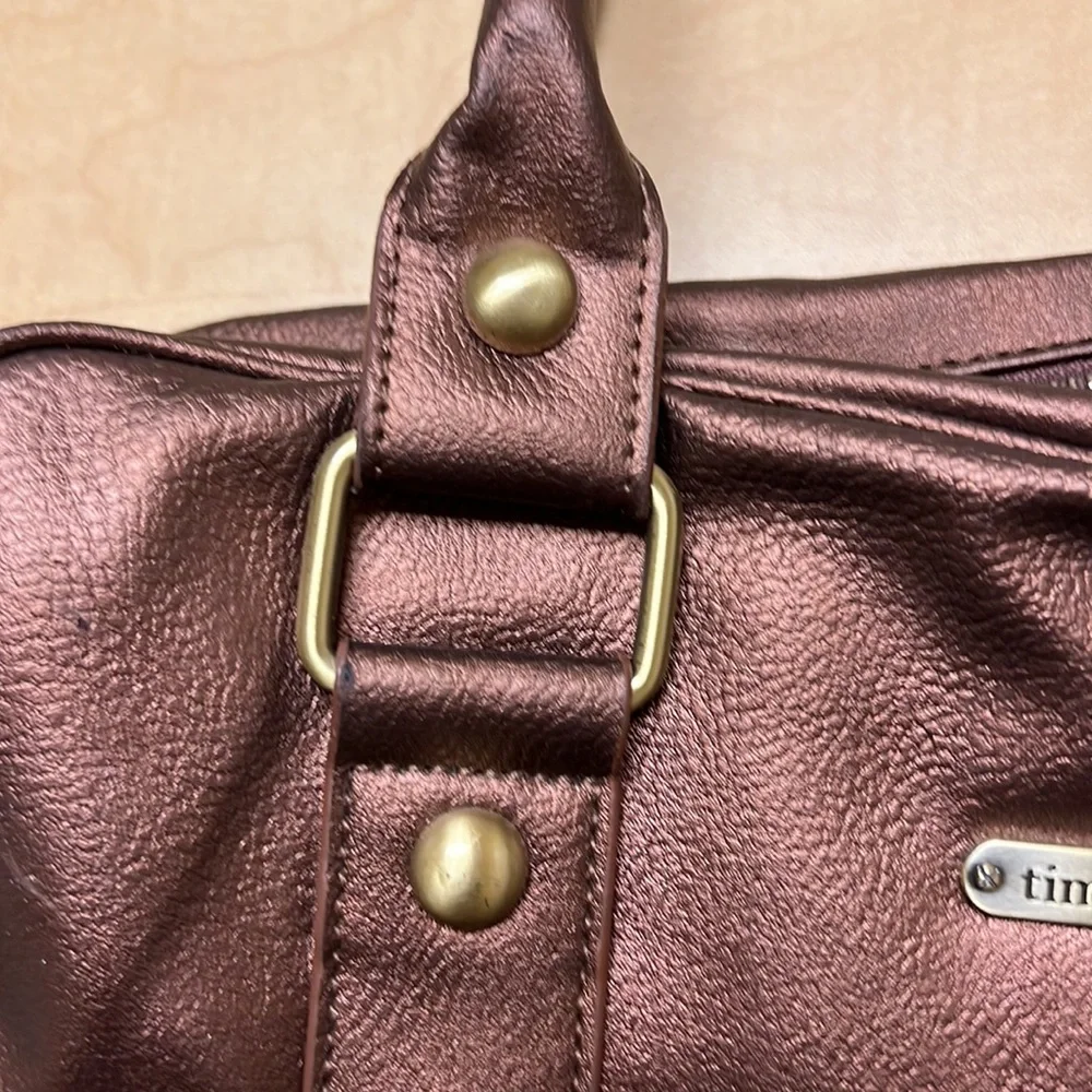 Timi & Leslie metallic bronze